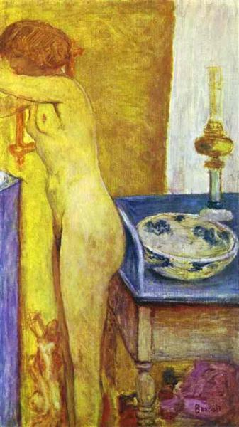 Desnudo En La Mesa Del Baño - 1925