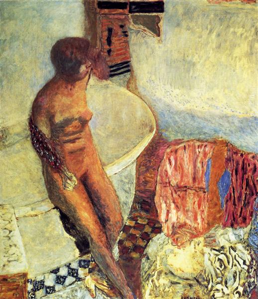 Nude next to the bathtub - 1931