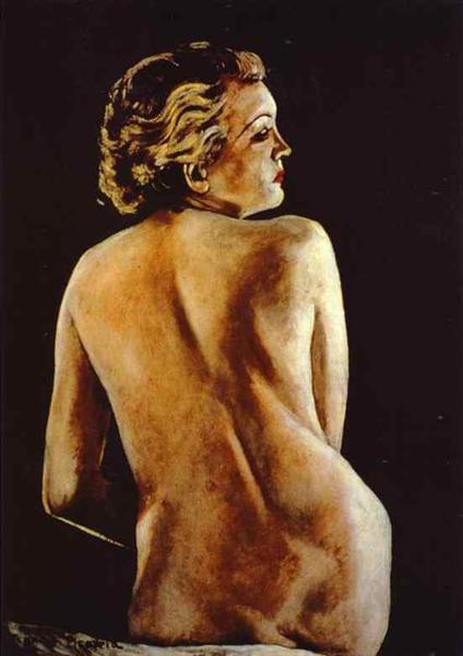 Nude from behind - 1944