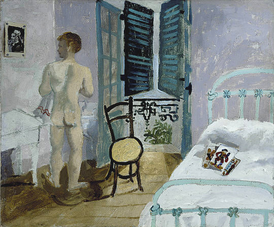 Nude in a bedroom - Portrait of Fr.Francis Rose - 1930