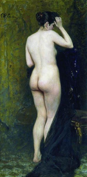 Modèle nu (derrière) - 1896