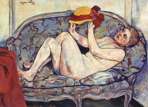 Nude lying on a sofa - 1928