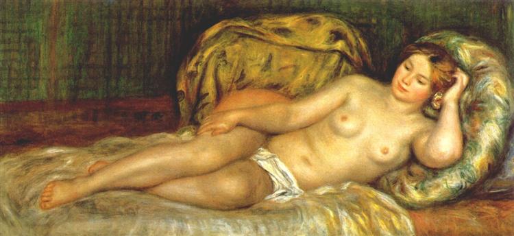 Nu Reclinado em Almofadas - 1907