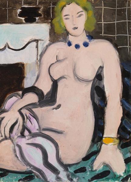 Nude with a Blue Necklace 1936 