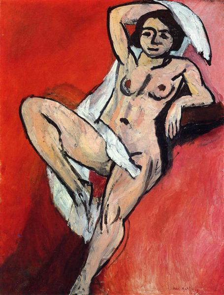 Nude with Scarf 1909 