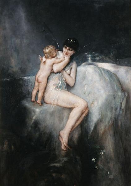 Nymph and Cupid - 1897