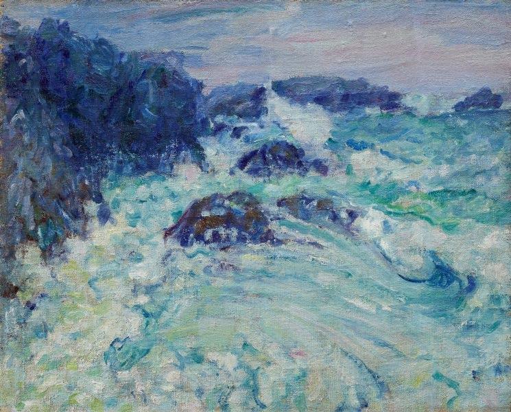 Agitated Sea - Morestil - 1900