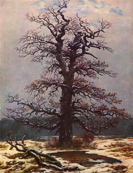 Oak in the Snow - 1828