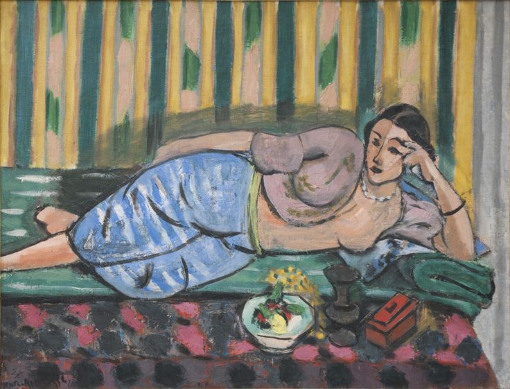 Odalisque Avec Coffre Rouge 1927 