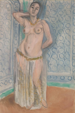 Odalisque en bleu ou esclave blanche 1922 