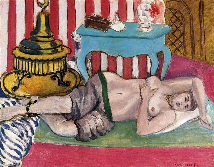 Odalisque avec un foulard vert 1926 