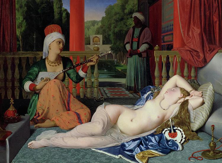 Odalisque with Slave - 1842