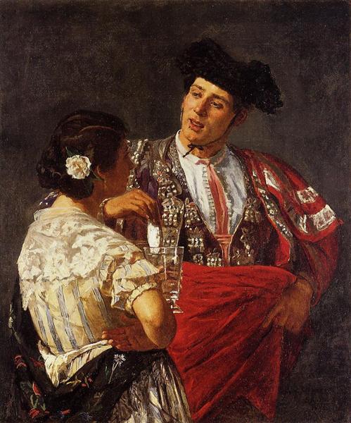 Offering of the Panel to the Bullfighter - 1873