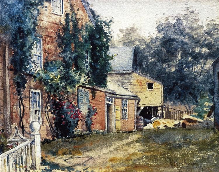 Ancient House - Nantucket - 1882