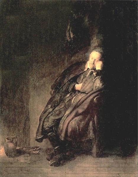 Old sleeping - 1629