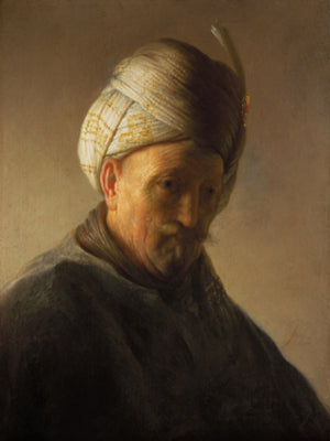 Anciano Con Turbante - 1625