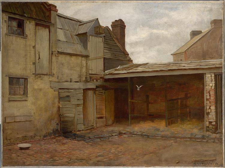 Écuries anciennes - 1884