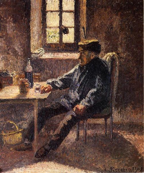 Alter Winzer in Moret - 1902