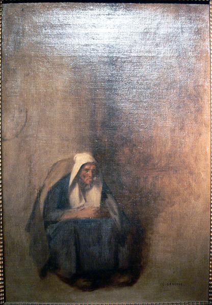 Anciana Con Pipa (Boceto) - 1858