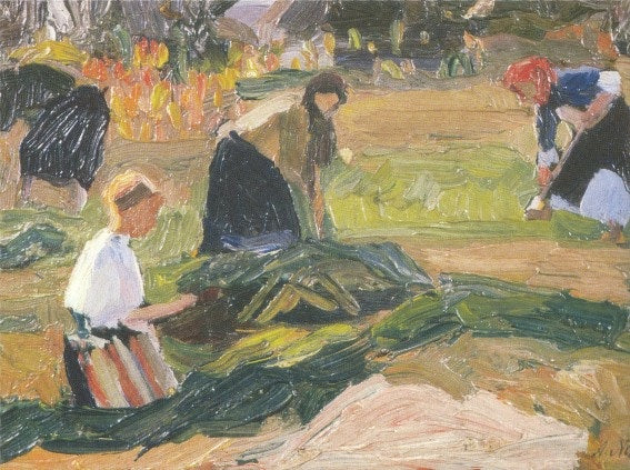 In giardino - 1901