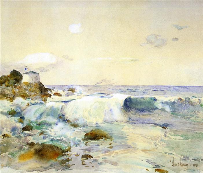 En La Costa De Bretaña - 1889