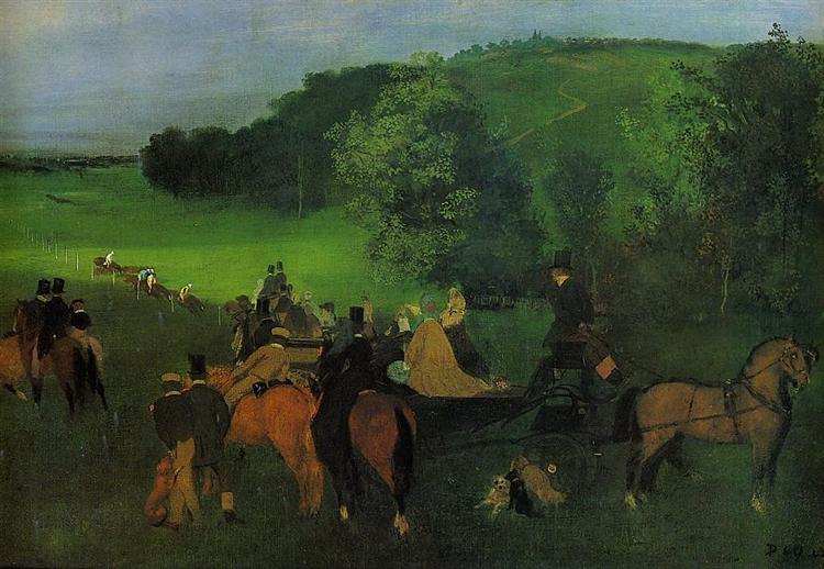 En El Hipódromo - 1862