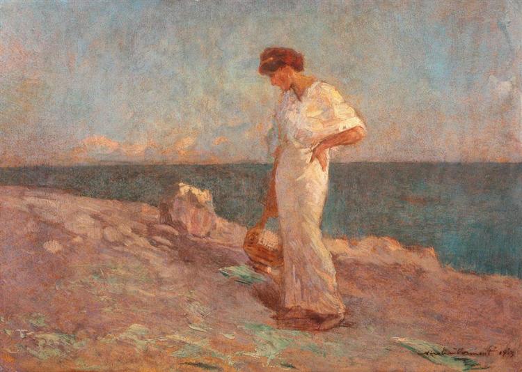 At the seashore - 1913