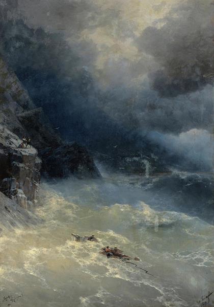 À propos de la tempête - 1899