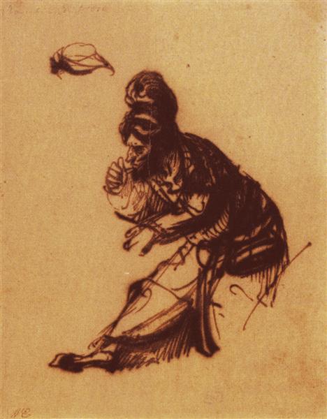 One of the Two Old Men - 1634