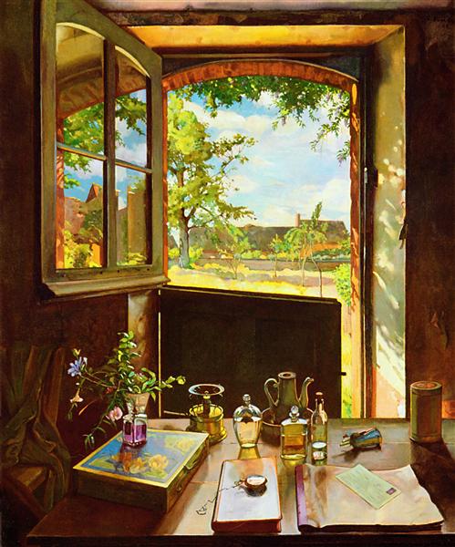 Open Door to a Garden - 1934 