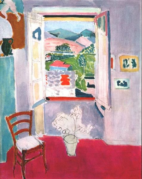 Open Window in Collioure 1910 