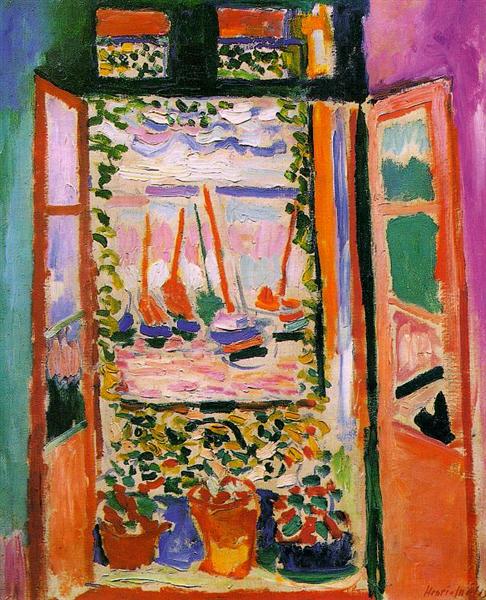 Ventana abierta en Collioure 1905