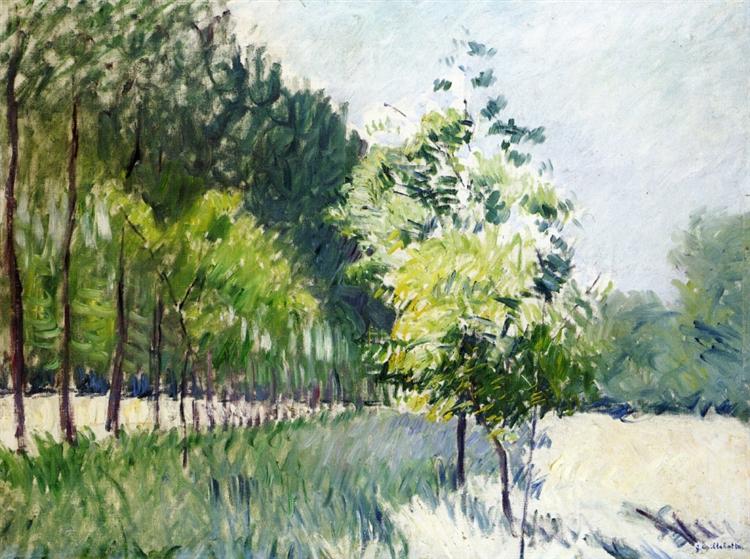 Garten und Avenida de Trees - 1894