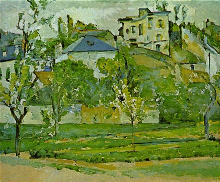 Jardin à Pontoise - 1877