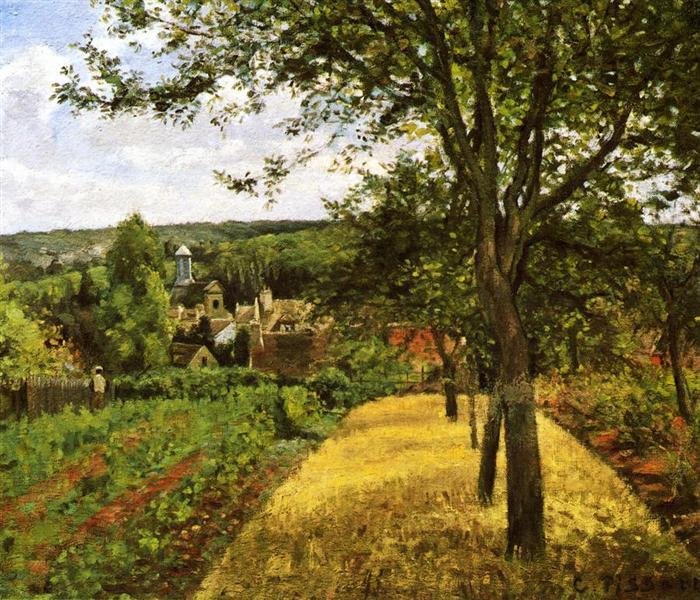 Orchards à Louvèciens - 1872