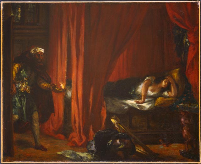 Othello and Desdemona - 1849