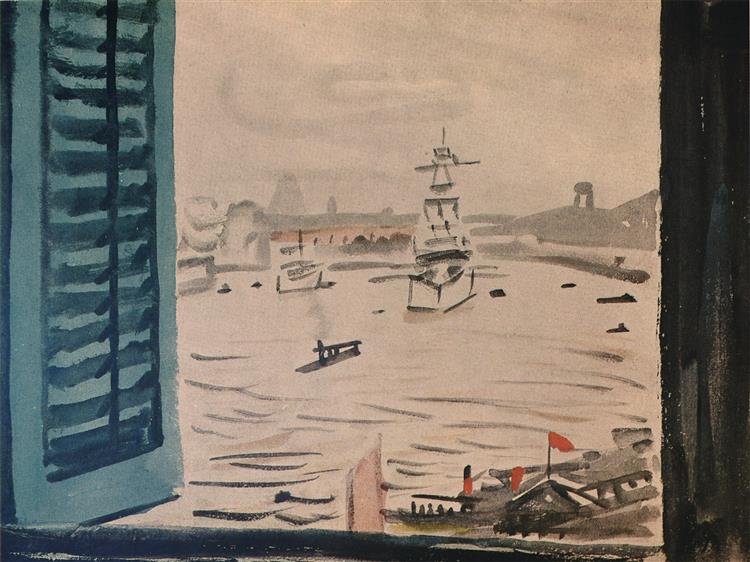 Com vista para o rio Huangpu - 1938