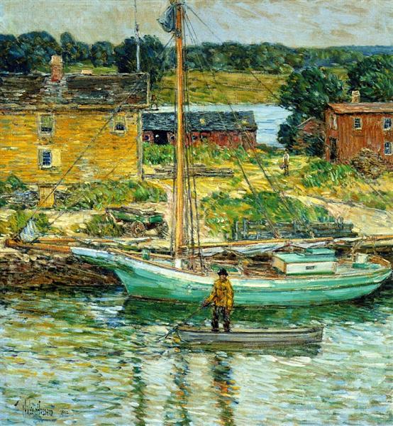 Saveiro Ostra - Cos Cob - 1902