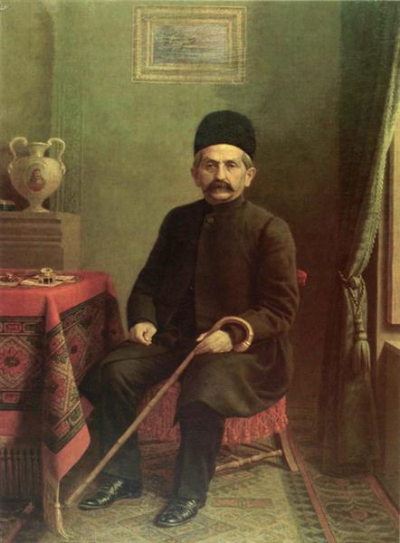 Retrato de Ali-Qoli Khan Bakhtiari - 1910