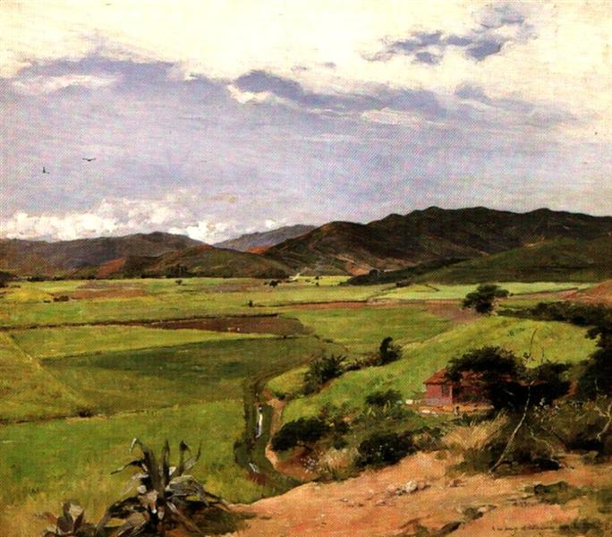 Paradis paysage - 1890