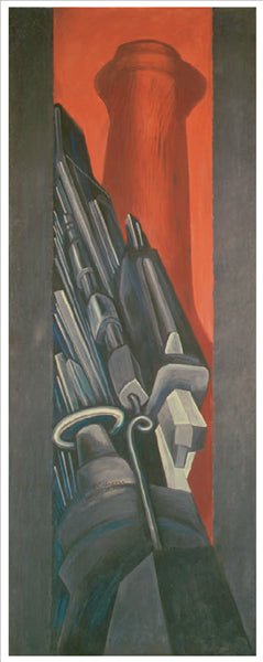 Panel 11. Machine Totems - Epic of American Civilization - 1934