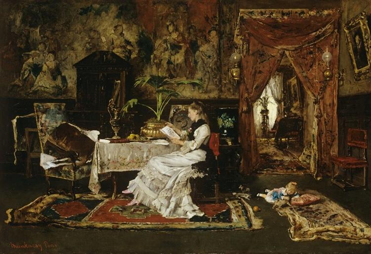 Parijs interieur - 1877