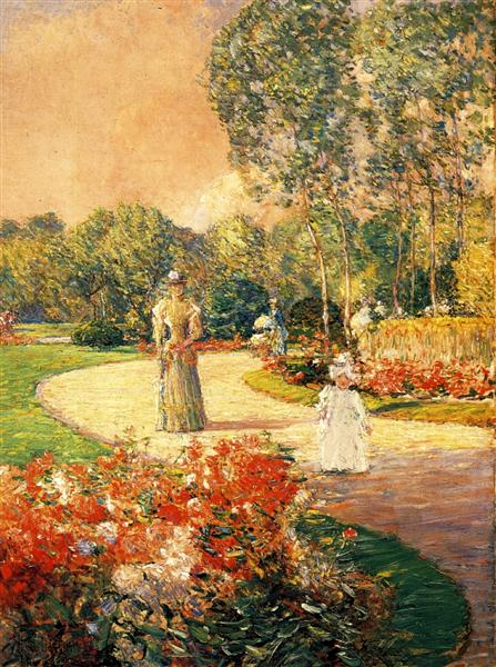 Monceau Park - Paryż - 1897