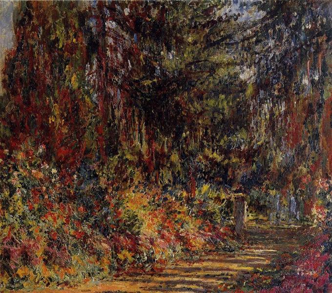 Straße in Giverny - 1903