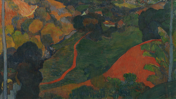 Landscape with Woman in Martinique - 1887