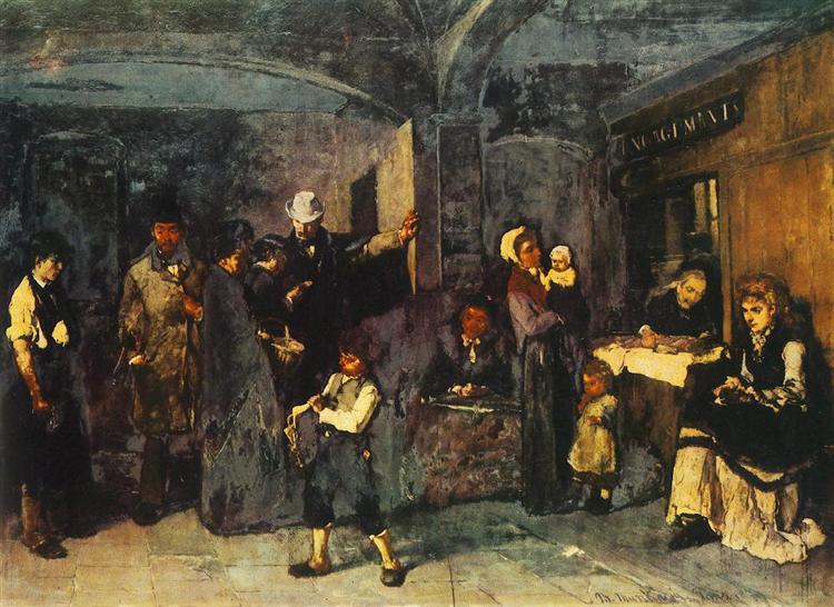 Escritório de Emprego - 1874