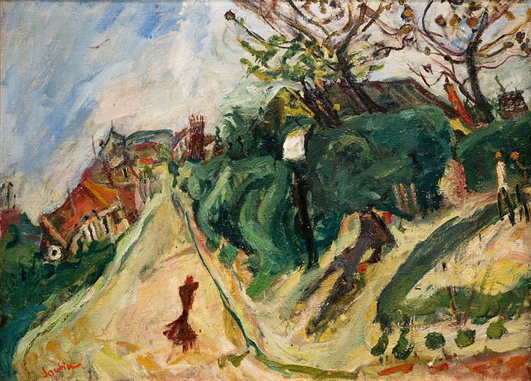 Landscape with Figures - 1919