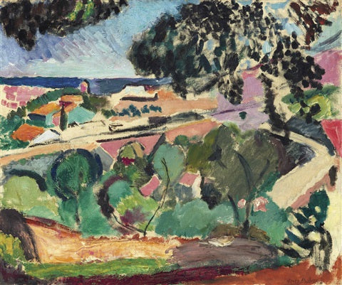 Paisagem de Collioure 1907