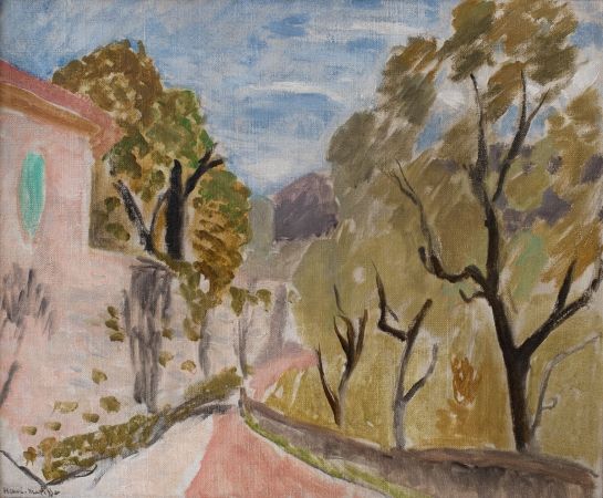 Paisaje O Calle En El Sur 1918