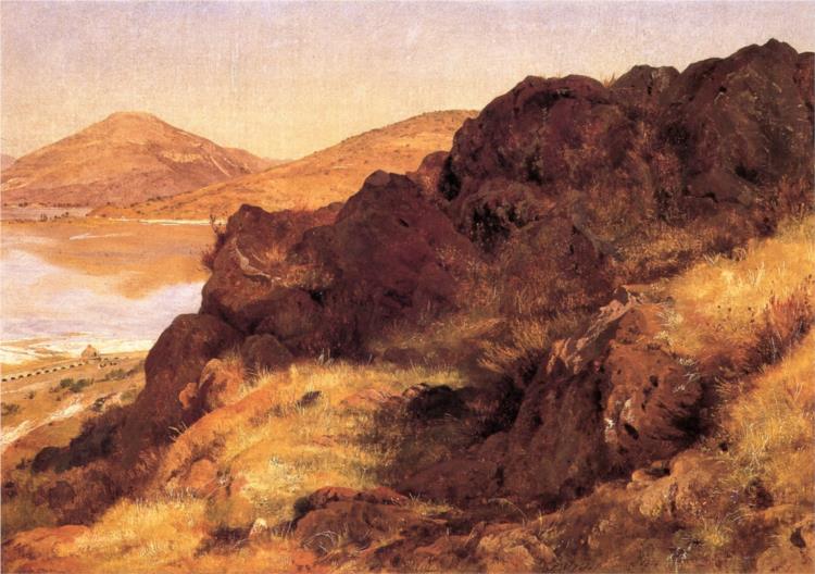 Peñascos del Cerro de AtzacoAlco - 1874